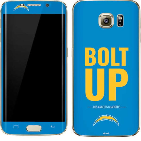 NFL Los Angeles Chargers Team Motto Galaxy S7 Edge Skin